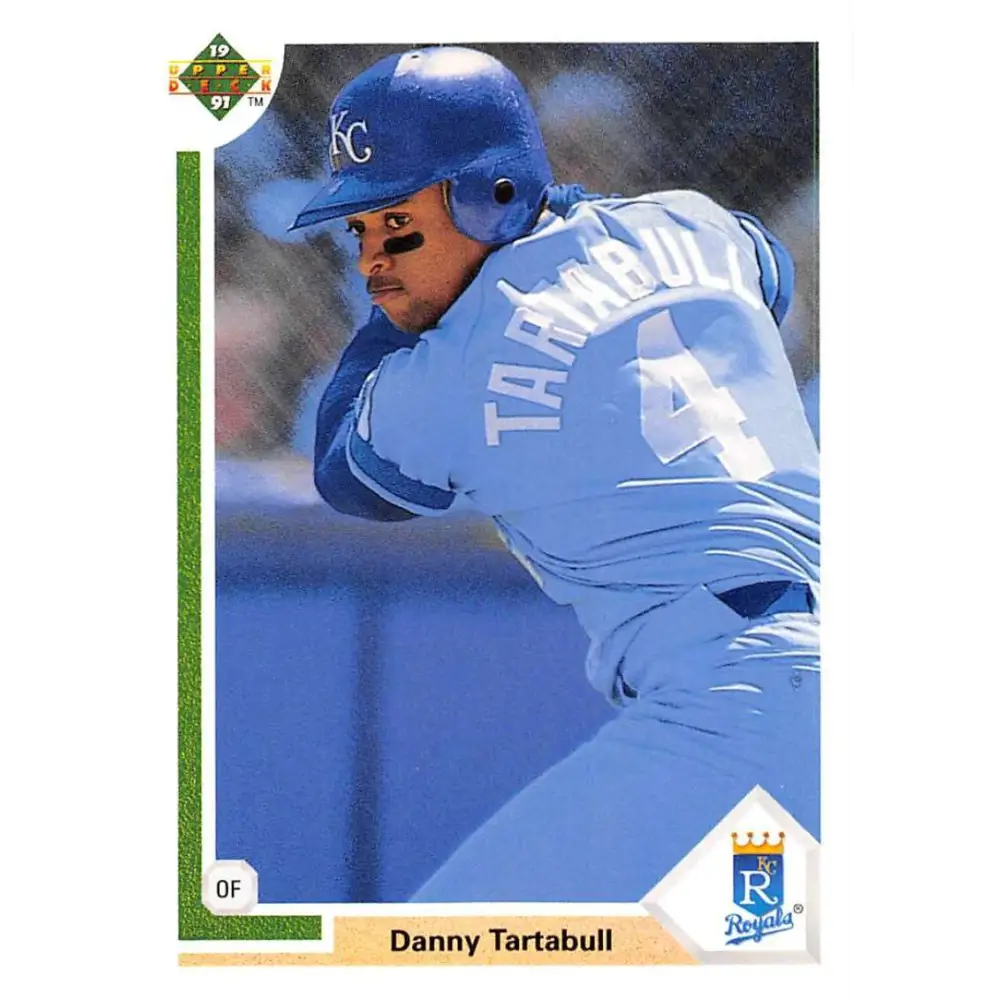 1991 Upper Deck #523 Danny Tartabull EX Excellent Kansas City Royals Baseball Card  Image 1