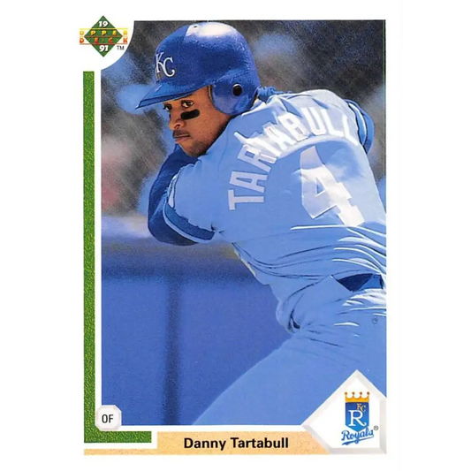 1991 Upper Deck #523 Danny Tartabull NM-MT Kansas City Royals Baseball Card Image 1