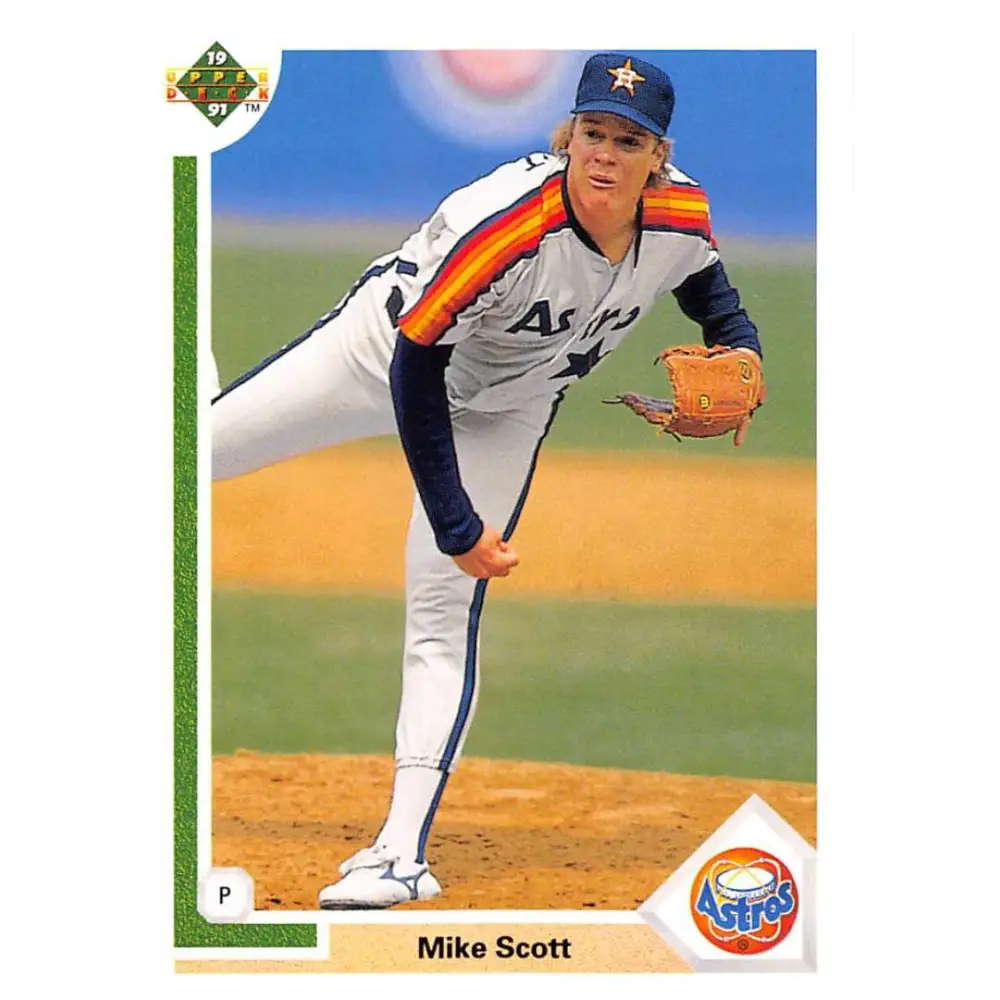 1991 Upper Deck #531 Mike Scott EX Excellent Houston Astros Baseball Card  Image 1
