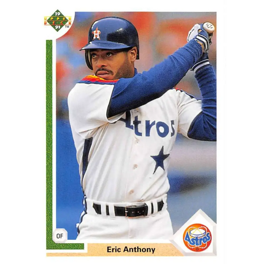 1991 Upper Deck #533 Eric Anthony NM-MT Houston Astros Baseball Card Image 1