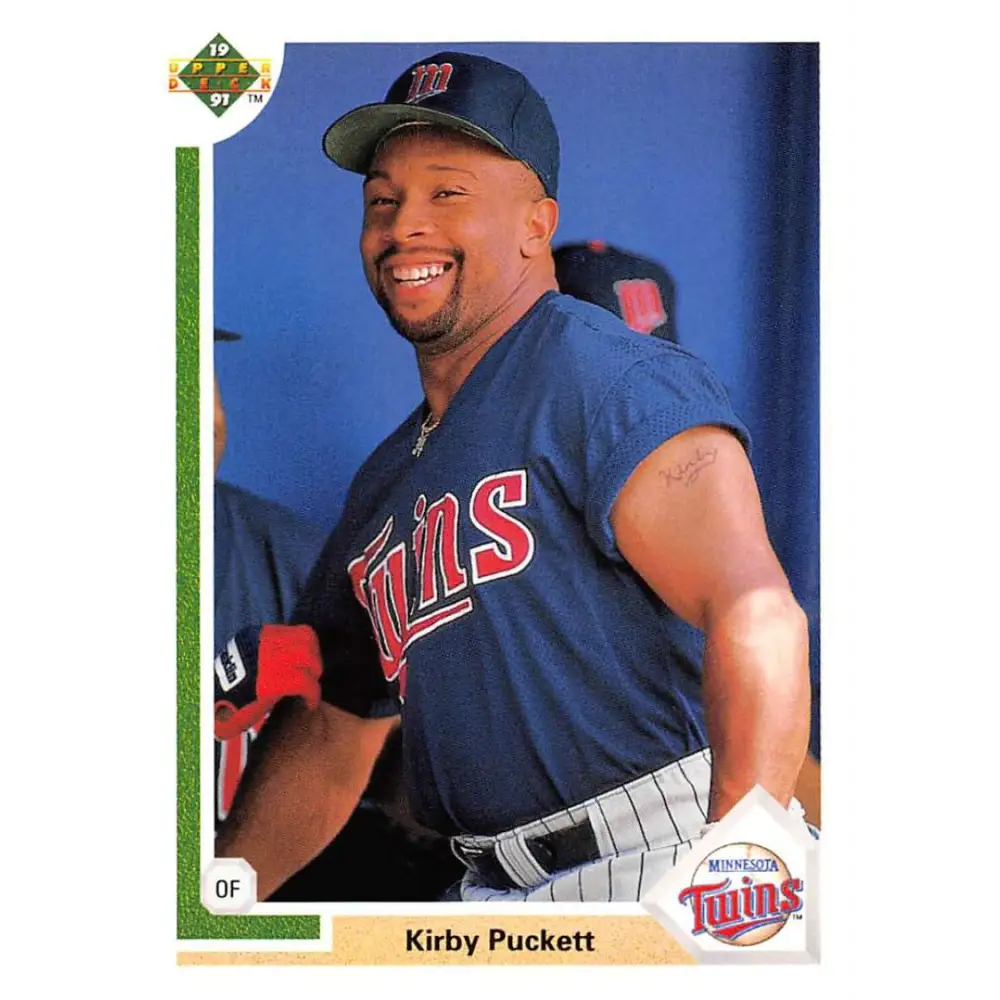 1991 Upper Deck #544 Kirby Puckett EX Excellent Minnesota Twins Baseball Card  Image 1