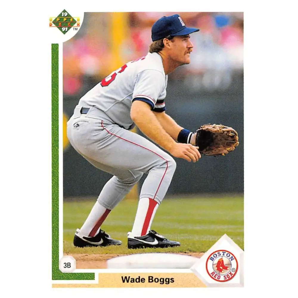1991 Upper Deck #546 Wade Boggs NM-MT Boston Red Sox Baseball Card Image 1