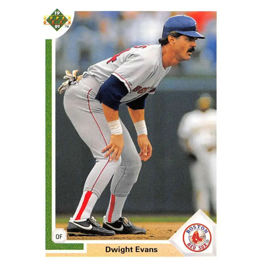 1991 Upper Deck #549 Dwight Evans EX Excellent Boston Red Sox Baseball Card  Image 1