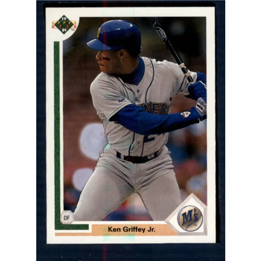1991 Upper Deck #555 Ken Griffey Jr. EX Excellent Seattle Mariners Baseball Card  Image 1