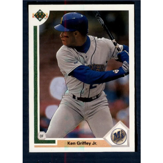 1991 Upper Deck #555 Ken Griffey Jr. EX Excellent Seattle Mariners Baseball Card  Image 1