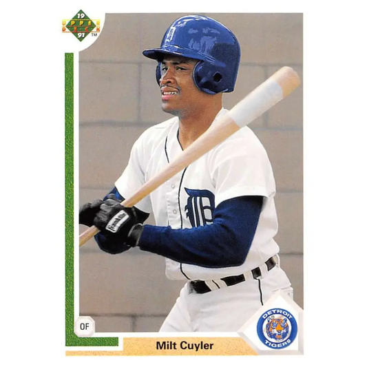 1991 Upper Deck #556 Milt Cuyler EX Excellent Detroit Tigers Baseball Card  Image 1