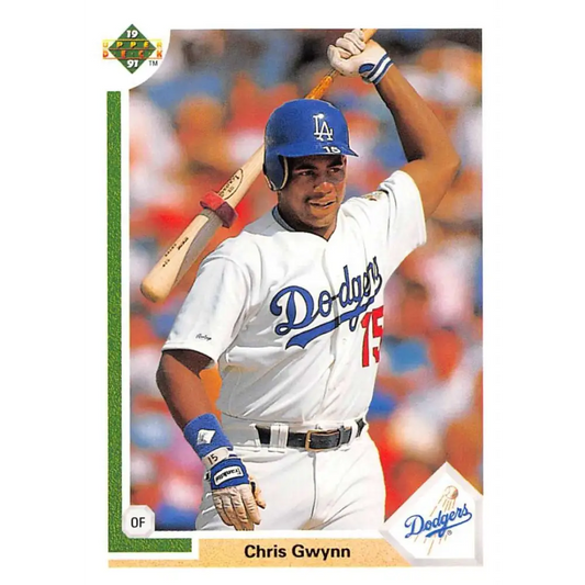1991 Upper Deck #560 Chris Gwynn EX Excellent Los Angeles Dodgers Baseball Card  Image 1