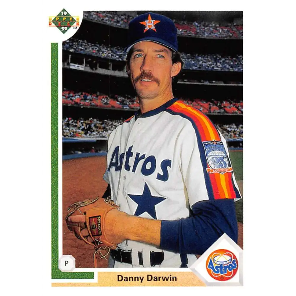 1991 Upper Deck #586 Danny Darwin NM-MT Houston Astros Baseball Card Image 1