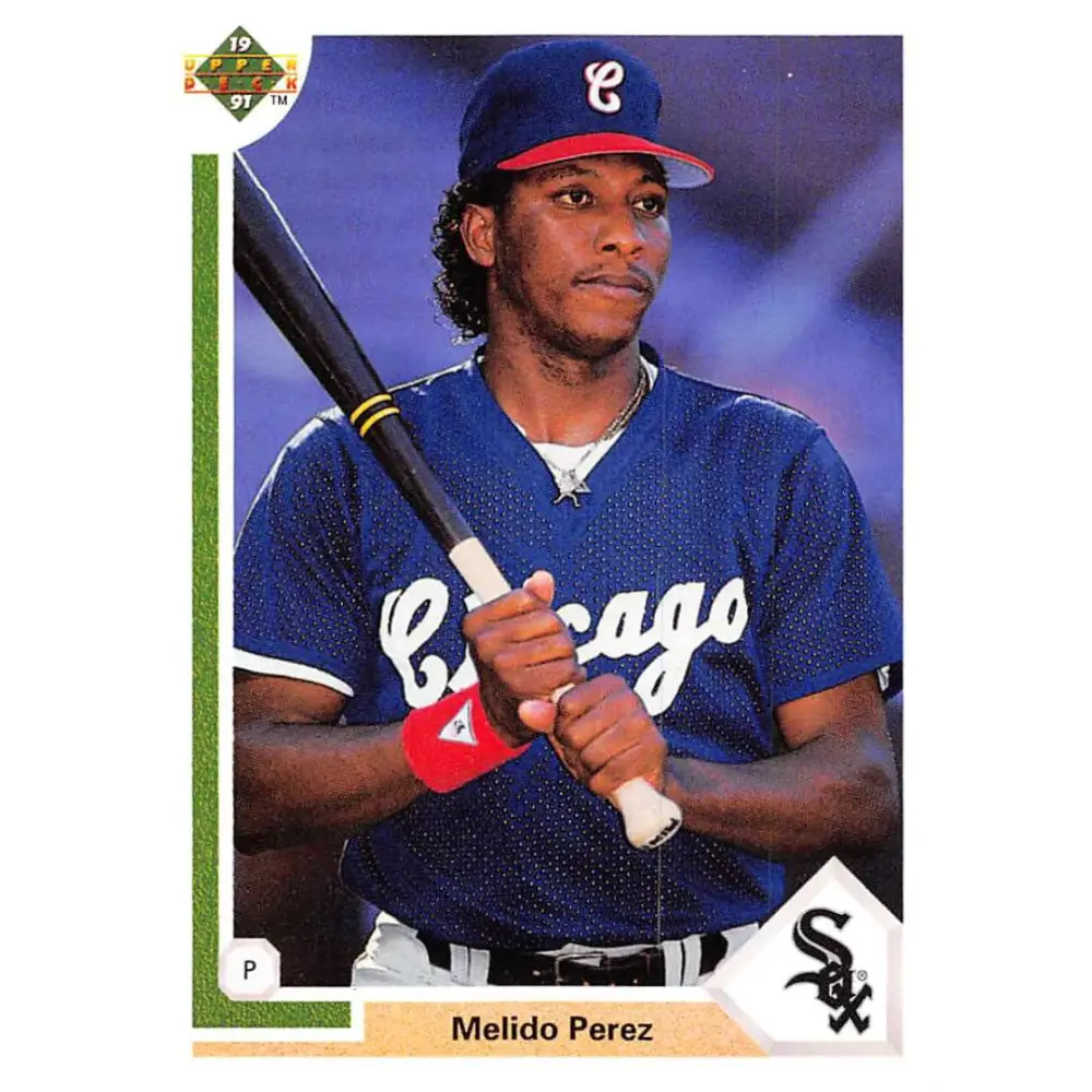 1991 Upper Deck #623 Melido Perez NM-MT Chicago White Sox Baseball Card Image 1