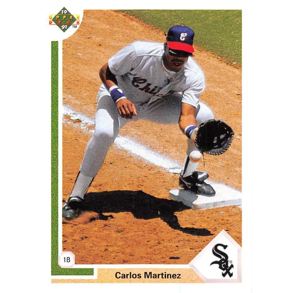 1991 Upper Deck #625 Carlos Martinez EX Excellent Chicago White Sox Baseball Card  Image 1