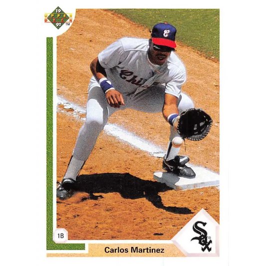1991 Upper Deck #625 Carlos Martinez NM-MT Chicago White Sox Baseball Card Image 1