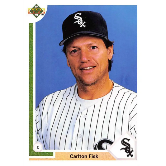 1991 Upper Deck #643 Carlton Fisk EX Excellent Chicago White Sox Baseball Card  Image 1