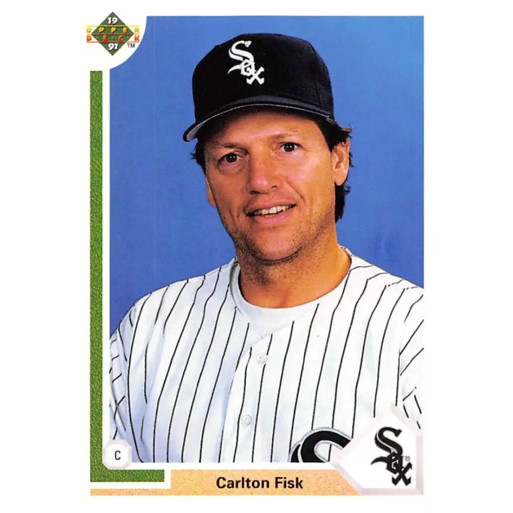 1991 Upper Deck #643 Carlton Fisk NM-MT Chicago White Sox Baseball Card Image 1