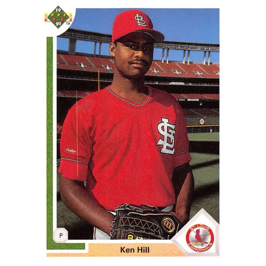 1991 Upper Deck #647 Ken Hill NM-MT St. Louis Cardinals Baseball Card Image 1