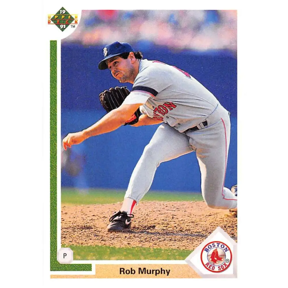 1991 Upper Deck #683 Rob Murphy EX Excellent Boston Red Sox Baseball Card  Image 1