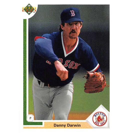 1991 Upper Deck #705 Danny Darwin EX Excellent Boston Red Sox Baseball Card  Image 1
