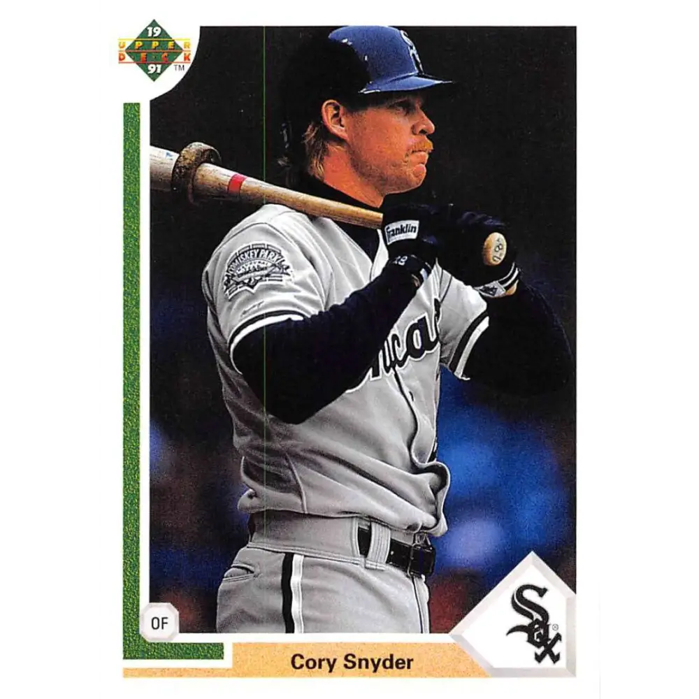 1991 Upper Deck #724 Cory Snyder NM-MT Chicago White Sox Baseball Card Image 1