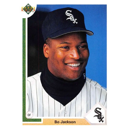 1991 Upper Deck #744 Bo Jackson EX Excellent Chicago White Sox Baseball Card  Image 1