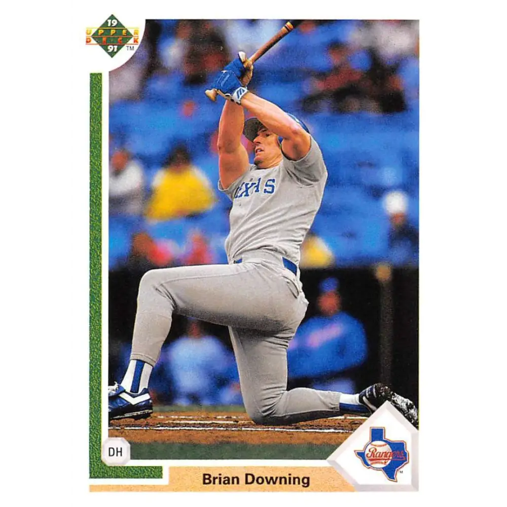 1991 Upper Deck #770 Brian Downing EX Excellent Texas Rangers Baseball Card  Image 1