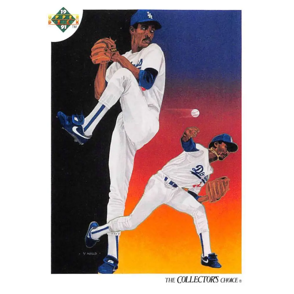 1991 Upper Deck #78 Ramon Martinez EX Excellent Los Angeles Dodgers Baseball Card  Image 1