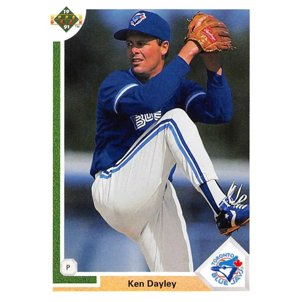 1991 Upper Deck #781 Ken Dayley EX Excellent Toronto Blue Jays Baseball Card  Image 1