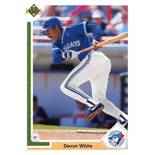 1991 Upper Deck #783 Devon White NM-MT Toronto Blue Jays Baseball Card Image 1