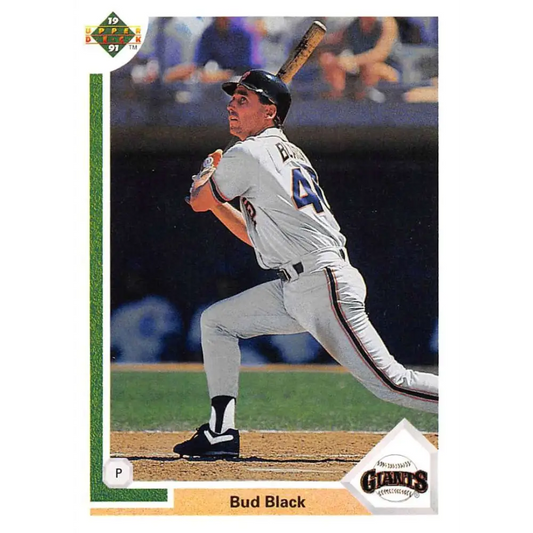 1991 Upper Deck #799 Bud Black NM-MT San Francisco Giants Baseball Card Image 1