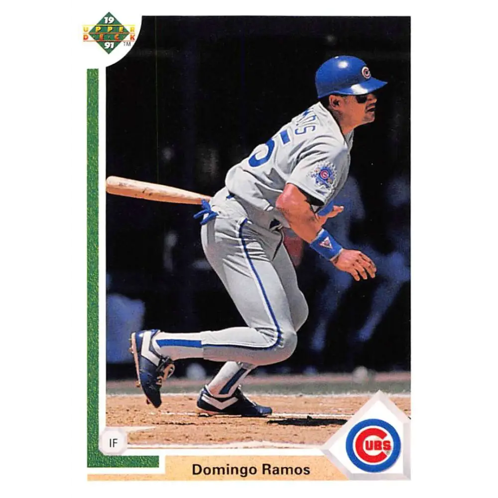 1991 Upper Deck #85 Domingo Ramos EX Excellent Chicago Cubs Baseball Card  Image 1