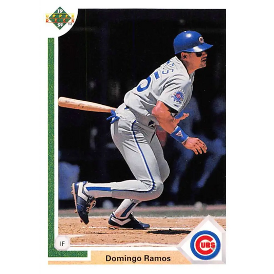 1991 Upper Deck #85 Domingo Ramos EX Excellent Chicago Cubs Baseball Card  Image 1