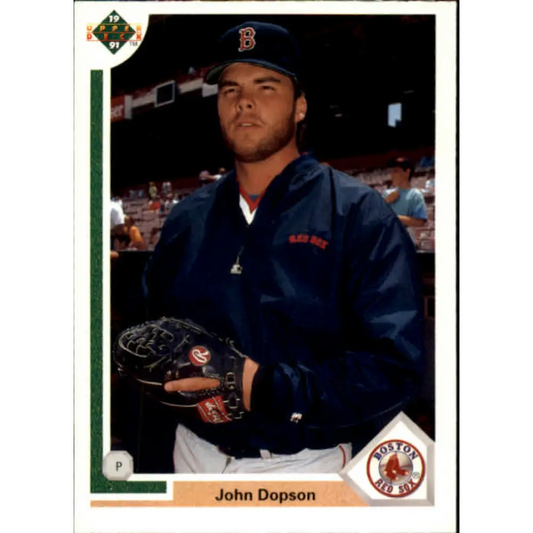 1991 Upper Deck #88 John Dopson EX Excellent Boston Red Sox Baseball Card  Image 1
