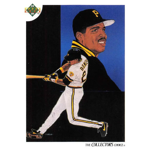 1991 Upper Deck #94 Barry Bonds EX Excellent Pittsburgh Pirates Baseball Card  Image 1