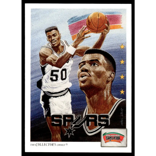 1991 Upper Deck #94 David Robinson NM/MT San Antonio Spurs Basketball Card Image 1