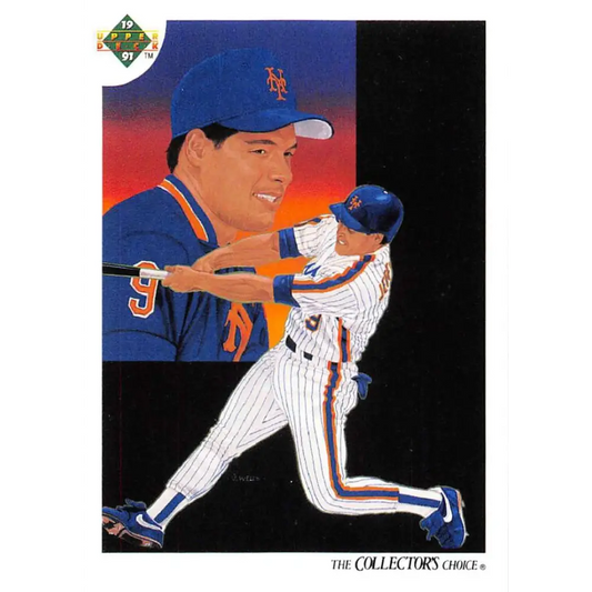 1991 Upper Deck #95 Gregg Jefferies EX Excellent New York Mets Baseball Card  Image 1