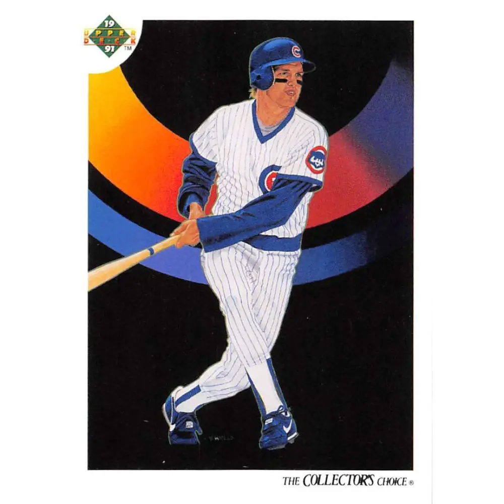 1991 Upper Deck #99 Mark Grace TC NM-MT Chicago Cubs Baseball Card Image 1