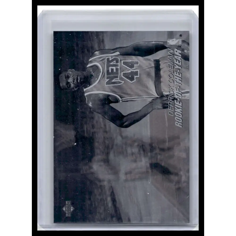 1991 Upper Deck #AW7 Derrick Coleman NM-MT New Jersey Nets Basketball Card Image 1
