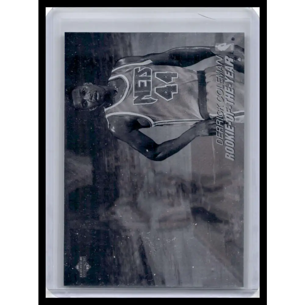 1991 Upper Deck #AW7 Derrick Coleman NM-MT New Jersey Nets Basketball Card Image 1