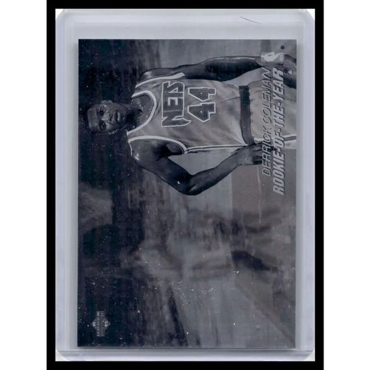 1991 Upper Deck #AW7 Derrick Coleman NM-MT New Jersey Nets Basketball Card Image 1