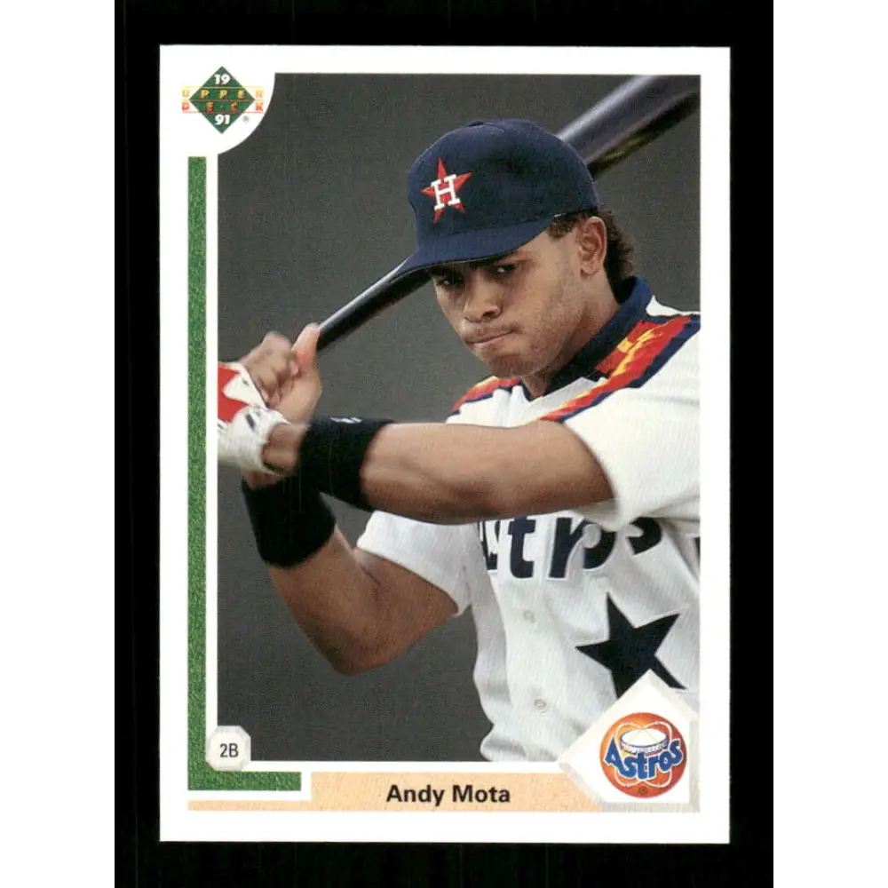 1991 Upper Deck Final Edition #22 Andy Mota EX Excellent RC Rookie Houston Astros Baseball Card  Image 1