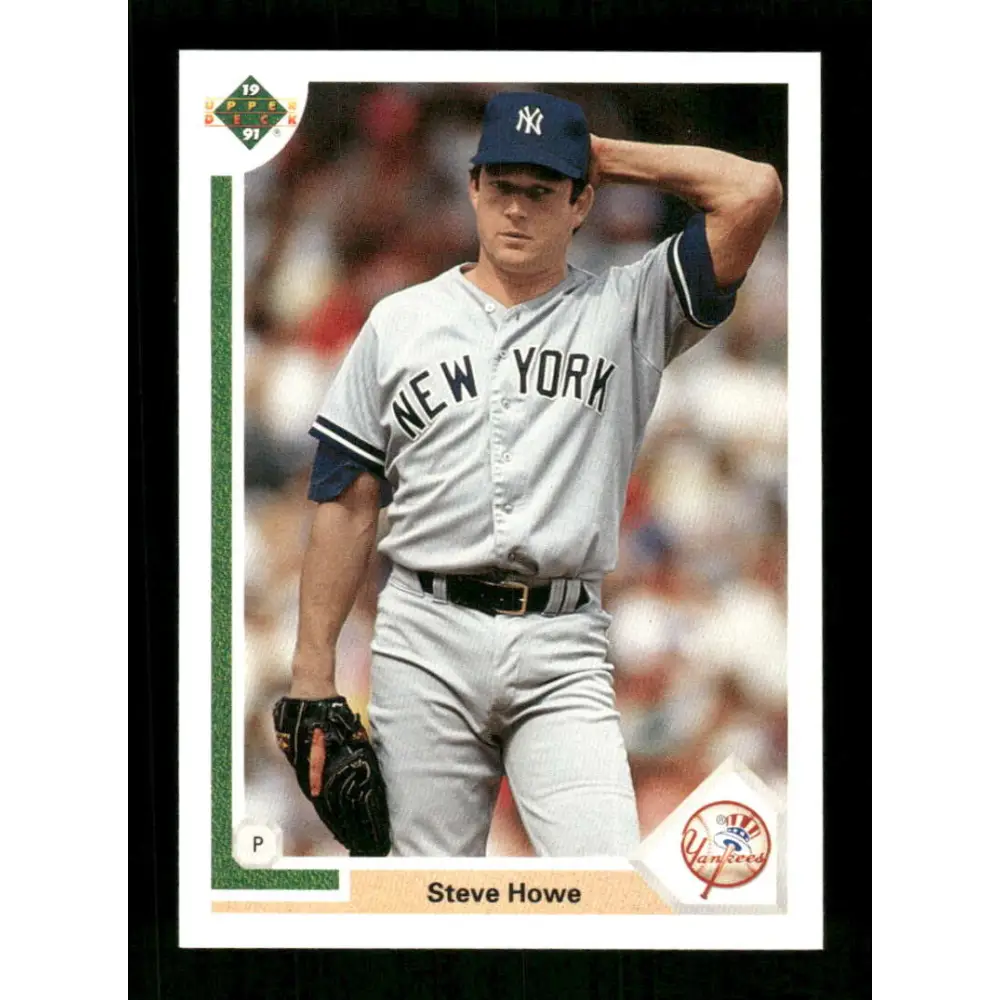 1991 Upper Deck Final Edition #31 Steve Howe EX Excellent New York Yankees Baseball Card  Image 1