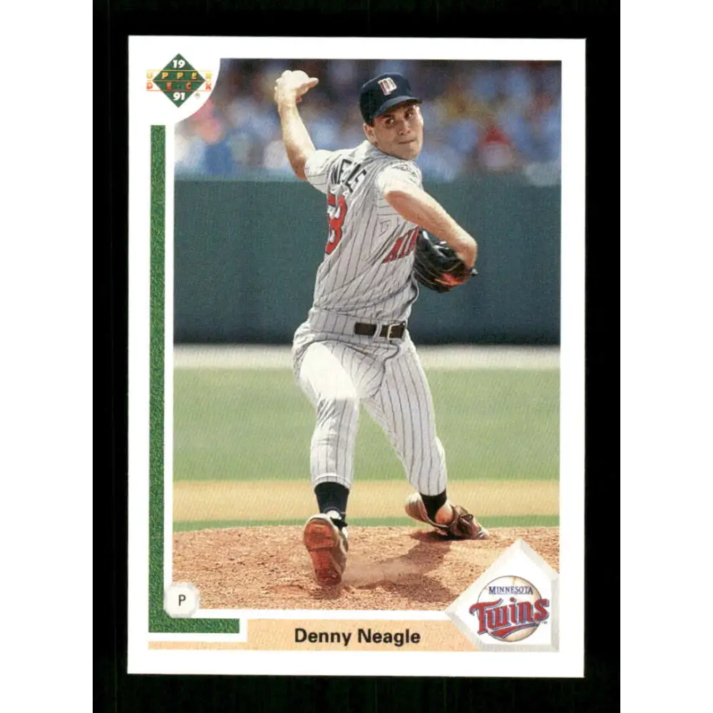 1991 Upper Deck Final Edition #34 Denny Neagle EX Excellent RC Rookie Minnesota Twins Baseball Card  Image 1