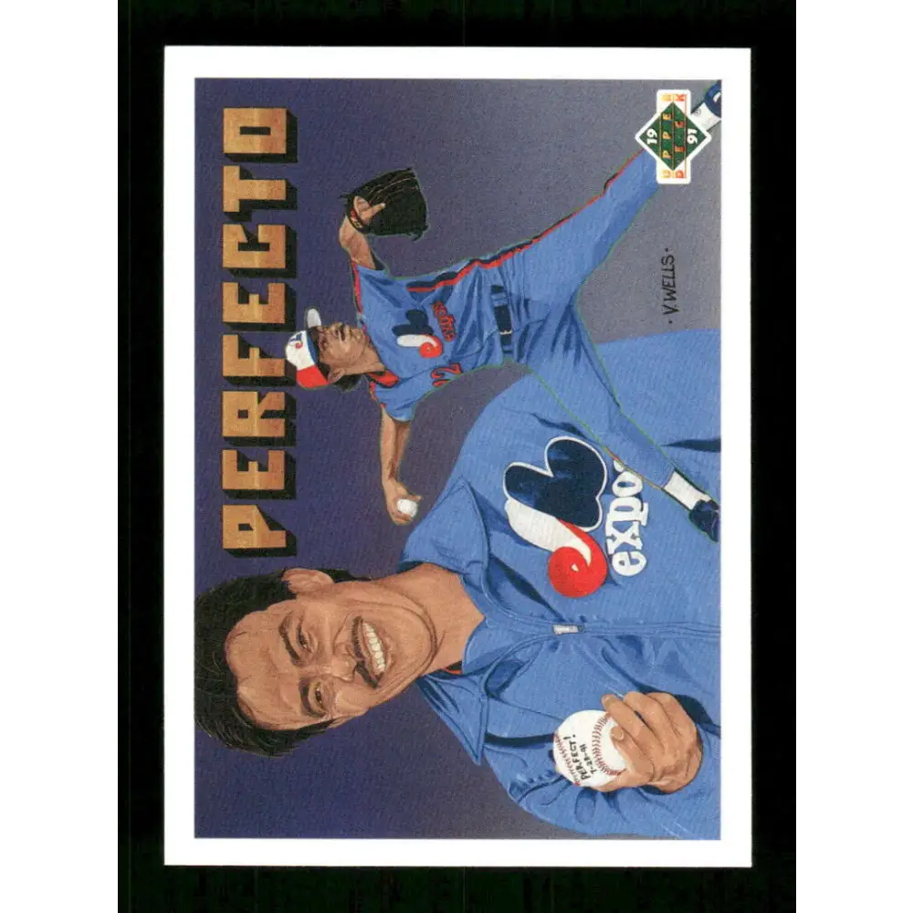 1991 Upper Deck Final Edition #50 Dennis Martinez EX Excellent Montreal Expos Baseball Card  Image 1