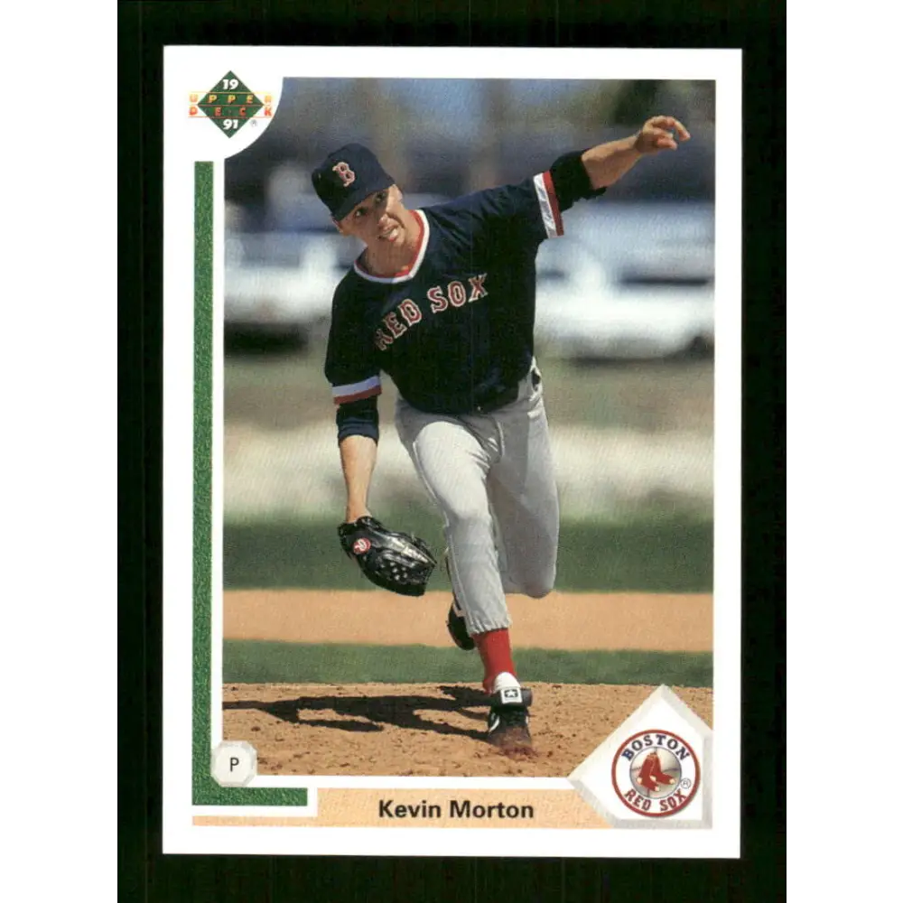 1991 Upper Deck Final Edition #66 Kevin Morton EX Excellent RC Rookie Boston Red Sox Baseball Card  Image 1