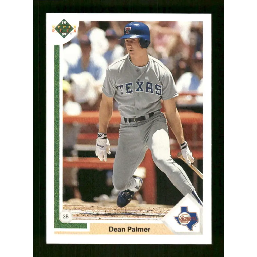 1991 Upper Deck Final Edition #74 Dean Palmer EX Excellent Texas Rangers Baseball Card  Image 1