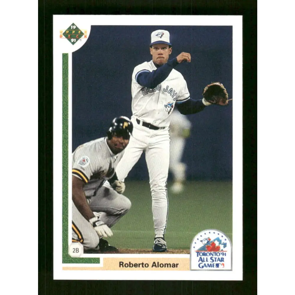 1991 Upper Deck Final Edition #83 Roberto Alomar EX Excellent Toronto Blue Jays Baseball Card  Image 1