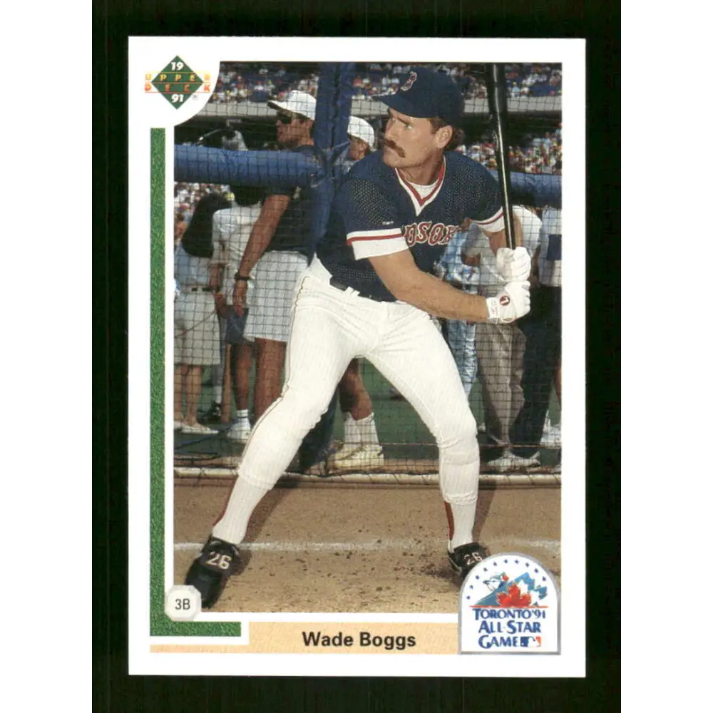 1991 Upper Deck Final Edition #84 Wade Boggs EX Excellent Boston Red Sox Baseball Card  Image 1