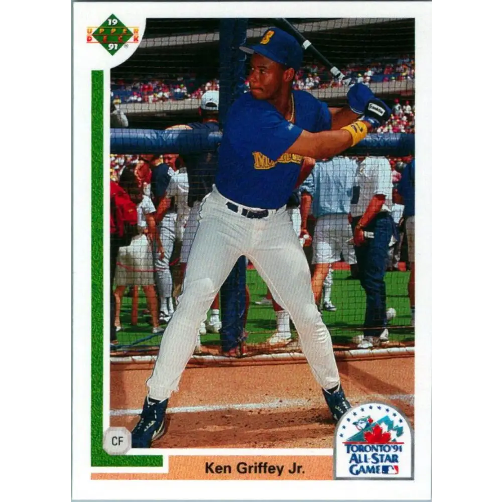 1991 Upper Deck Final Edition #87 Ken Griffey Jr. EX Excellent Seattle Mariners Baseball Card  Image 1