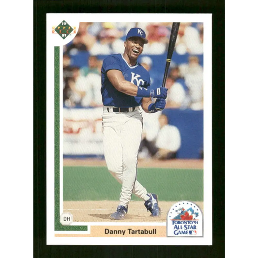 1991 Upper Deck Final Edition #89 Danny Tartabull EX Excellent Kansas City Royals Baseball Card  Image 1