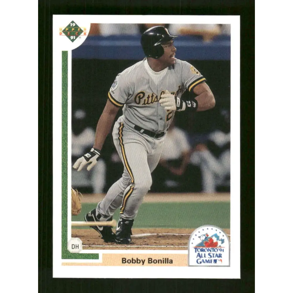 1991 Upper Deck Final Edition #99 Bobby Bonilla EX Excellent Pittsburgh Pirates Baseball Card  Image 1