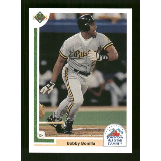 1991 Upper Deck Final Edition #99 Bobby Bonilla EX Excellent Pittsburgh Pirates Baseball Card  Image 1