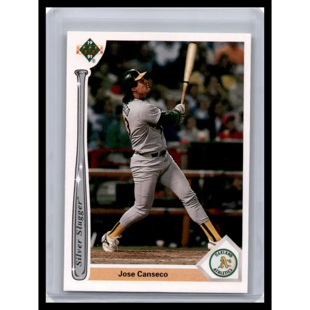 1991 Upper Deck #SS4 Jose Canseco NM-MT Oakland Athletics Baseball Card Image 1
